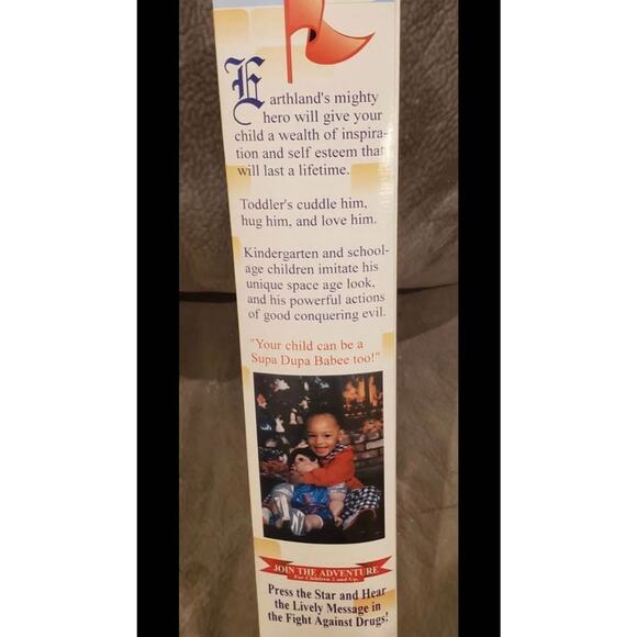 1996 24” Supa Dupa Babee Doll Toy War On Drugs SDB “Say No To Crack” Castleberry - Picture 4 of 4